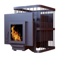 Печь банная ComfortProm СТАЛЬ 8 мм (для парной до 16 м3) со стеклом