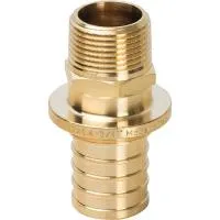 STOUT  SFA-0001-003234 Переходник с наружной резьбой 32xR 3/4 для труб из сшитого полиэтилена аксиальный