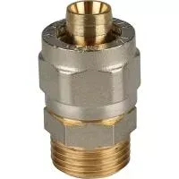 STOUT SFS-0001-001216 Переходник с наружной резьбой для металлопластиковых труб винтовой