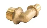 STOUT  SFA-0005-002534 Угольник-переходник с наружной резьбой 25xR 3/4 для труб из сшитого полиэтилена аксиальный