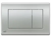 Кнопка управления для скрытых систем инсталляции, хром-мат, Alcaplast (M272-BL-01)