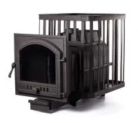 Банная печь ПароВар 24 (сетка-ковка)