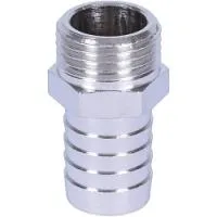 STOUT SFT-0067-001210 Штуцер НР никелированный
