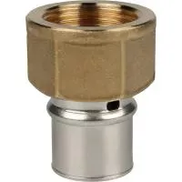 STOUT SFP-0002-001216 Переходник с внутренней резьбой для металлопластиковых труб прессовой