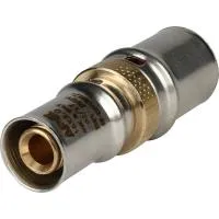 STOUT SFP-0004-002016 Муфта соединительная переходная для металлопластиковых труб прессовой