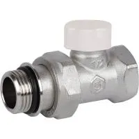 STOUT SVL Клапан SVL-1176-100015 запорно-балансировочный прямой 1/2" (с дополнительным уплотнением)