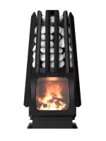 Дровяная банная печь Grill'D Cometa Vega 350 Short Window Max