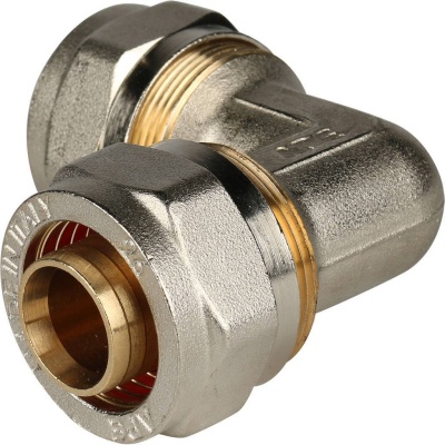 фото STOUT SFS-0003-001616 Угольник  90° для металлопластиковых труб винтовой