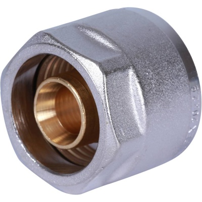 фото STOUT SFC-0026-162612 Фитинг компрессионный евроконус для труб PEX-AL-PEX 16х2,6х1/2