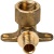 фото STOUT SFA-0009-001612 Угольник настенный с креплением для труб из сшитого полиэтилена аксиальный