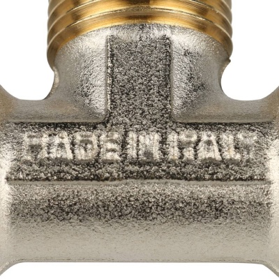 фото STOUT SFS-0011-001216 Тройник-переходник с наружной резьбой  для металлопластиковых труб винтовой