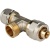 фото STOUT SFS-0011-001216 Тройник-переходник с наружной резьбой  для металлопластиковых труб винтовой