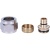 фото STOUT SFC-0026-162612 Фитинг компрессионный евроконус для труб PEX-AL-PEX 16х2,6х1/2