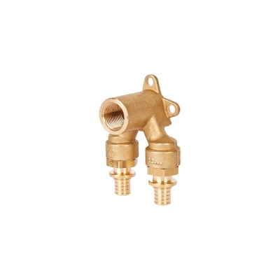 фото STOUT SFA-0039-001612 Проточный настенный угольник для труб из сшитого полиэтилена