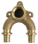 фото STOUT SFA-0040-001612 Проточный настенный угольник  бронзовый для труб из сшитого полиэтилена
