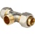 фото STOUT SFS-0011-001216 Тройник-переходник с наружной резьбой  для металлопластиковых труб винтовой