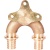 фото STOUT SFA-0040-001612 Проточный настенный угольник  бронзовый для труб из сшитого полиэтилена