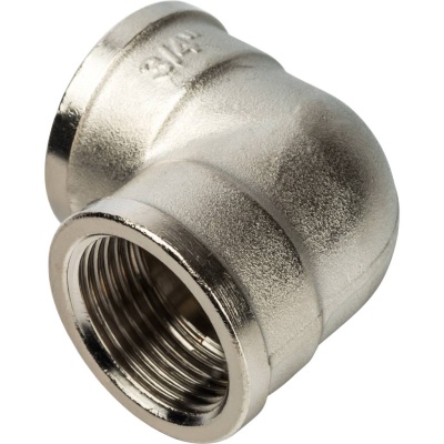 фото STOUT SFT-0014-000014 Угольник ВВ никелированный