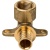 фото STOUT SFA-0009-001612 Угольник настенный с креплением для труб из сшитого полиэтилена аксиальный