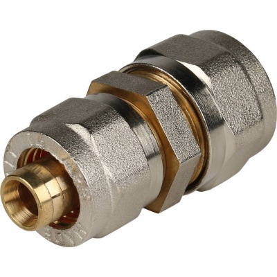 фото STOUT SFS-0004-002016 Муфта соединительная переходная для металлопластиковых труб винтовой