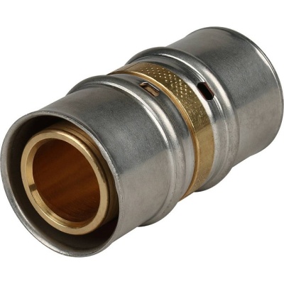 фото STOUT  SFP-0003-001616 Муфта соединительная равнопроходная для металлопластиковых труб прессовой