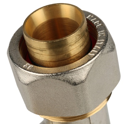 фото STOUT SFS-0011-001216 Тройник-переходник с наружной резьбой  для металлопластиковых труб винтовой