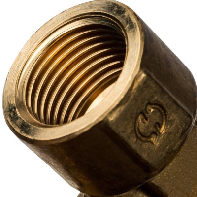 фото STOUT SFA-0009-001612 Угольник настенный с креплением для труб из сшитого полиэтилена аксиальный