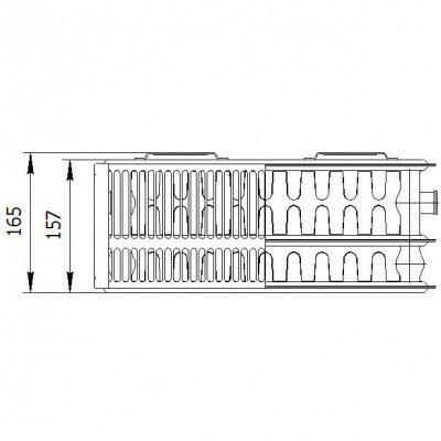 фото Стальной радиатор Lemax Compact Valve тип 33 300