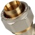 фото STOUT SFS-0003-001616 Угольник  90° для металлопластиковых труб винтовой