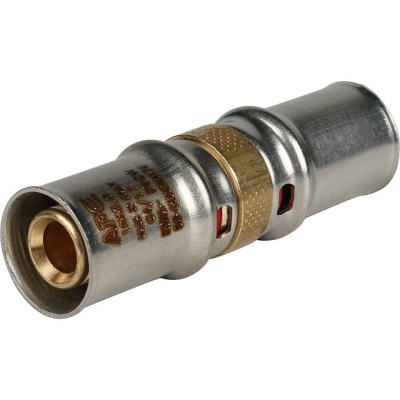 фото STOUT  SFP-0003-001616 Муфта соединительная равнопроходная для металлопластиковых труб прессовой