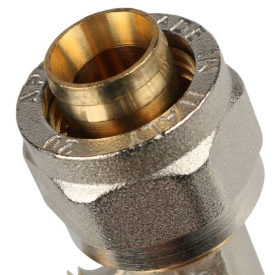фото STOUT SFS-0011-001216 Тройник-переходник с наружной резьбой  для металлопластиковых труб винтовой